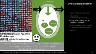 Evolutionsorganisation - Dank orthogonalem Denken evolutionäre Prozesse nutzen Slide 28
