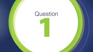 Q&A A LITTLE 
OKAY – I’ve got a few questions for you 
 