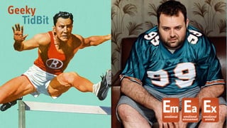 Geeky
TidBit
Ememotional
Eaemotional
amusement
Exemotional
anxiety
 