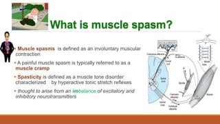 Centrally Acting Antispastic Drugs | PPTX