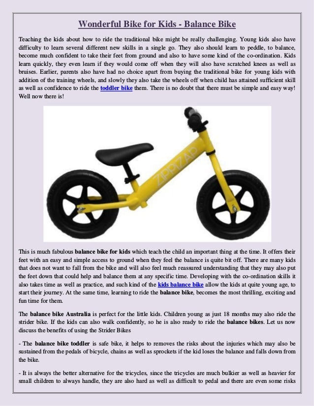 little balance bike