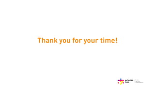 Thank you for your time!
 