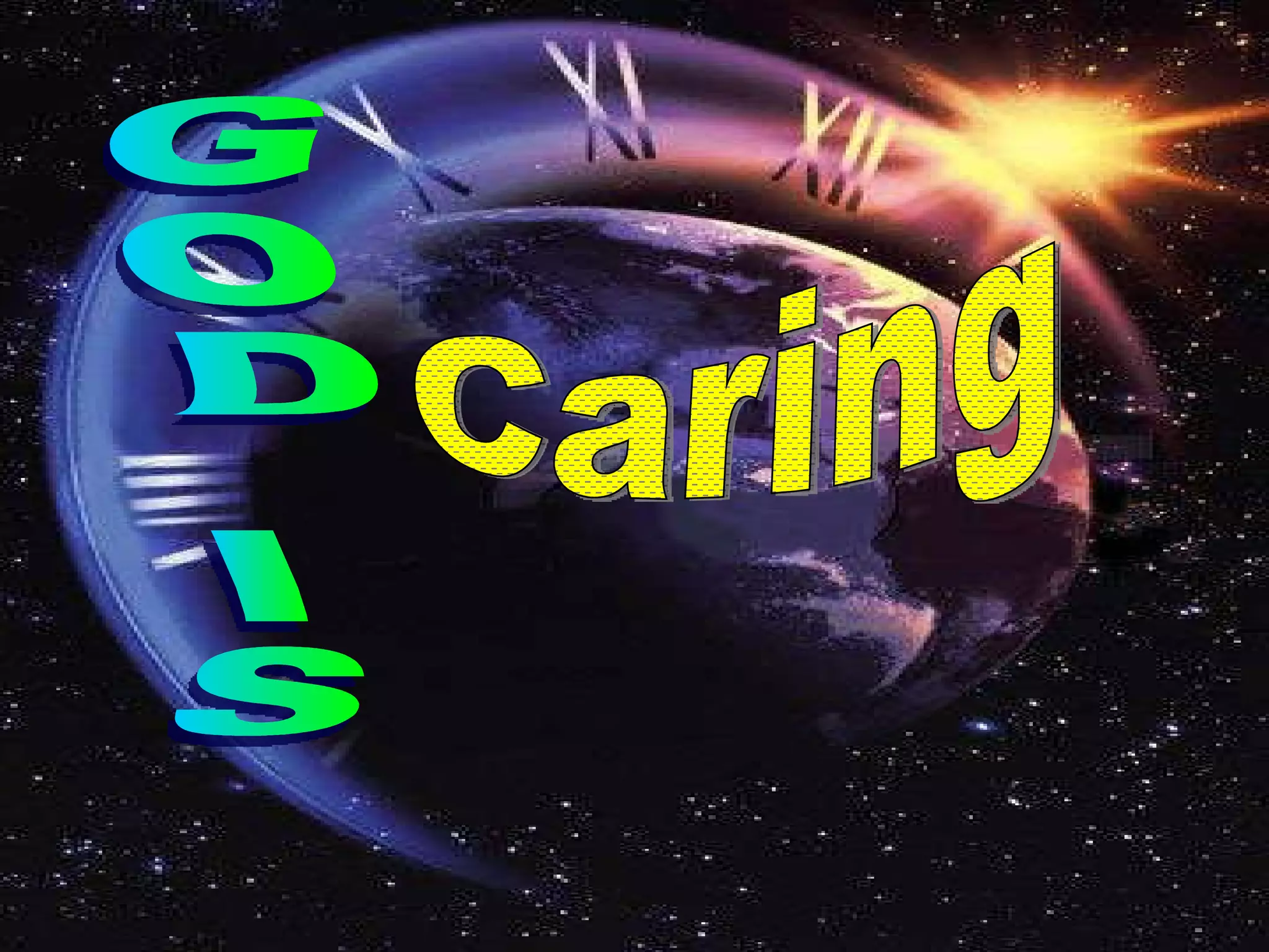 GOD IS Caring 