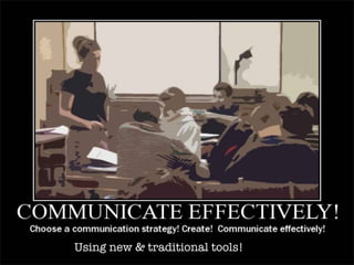 Using new & traditional tools! 