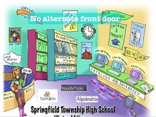 No alternate front door 