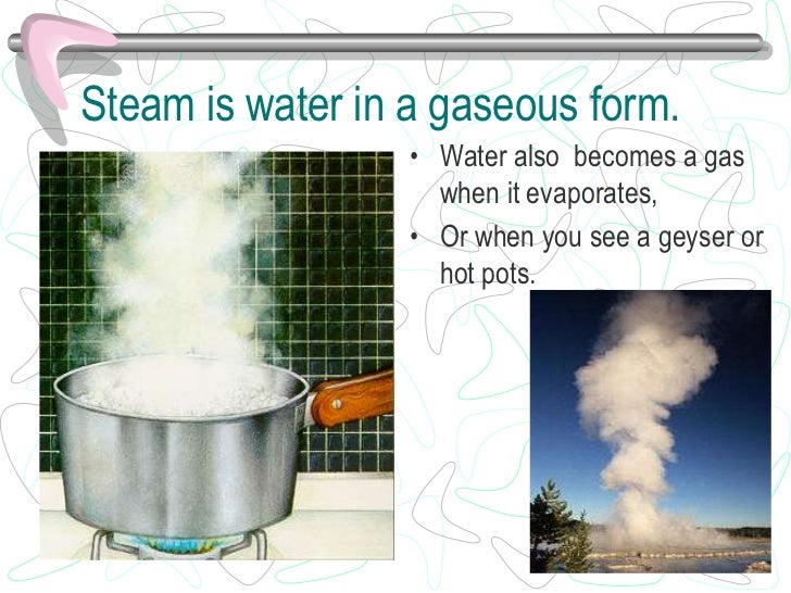 wonderful water what is water in the form of gas