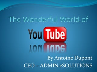 By Antoine Dupont
CEO – ADMIN eSOLUTIONS
 