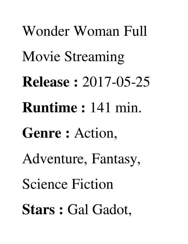 Wonder Movie Stream Wonder Movie Stream