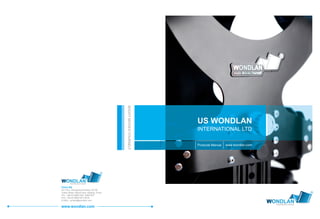 SHOOT MOVIES YOURSELF
                                                                     US WONDLAN
                                                                     INTERNATIONAL LTD

                                                                     Products Manual   www.wondlan.com




China HQ
4th Floor, Zhengyang Building, NO.56
Yudao Street, Baixia Area, Nanjing, China.
TEL: +86-25-58851945, 58851947
FAX: +86-25-58851947-8035
E-MAIL: contact@wondlan.com

www.wondlan.com
 