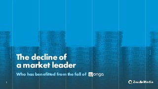 1
The decline of
a market leader
Who has benefitted from the fall of
 