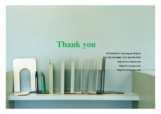 Thank you
                                                                          64 Techno8-ro Yuseong-gu Deajeon
                                                                       TEL 042-934-6800 / FAX 042-934-9491
                                                                                    http://www.wtlaser.com
                                                                                      http://www.oaze.co.kr
                                                                                    http://www.myoaze.com




Copyrights© WONtechnology Co., Ltd. All Rights Reserved.
 