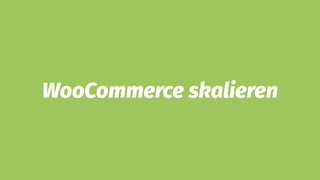 WooCommerce skalieren
 
