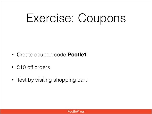 WooCommerce training slides