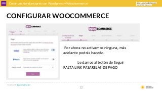 Consultora SEO https://ainalluna.com/
12
Aina-Lluna Taylor Barceló
Senior SEO Specialist
Crear una tienda exprés con Wordp...