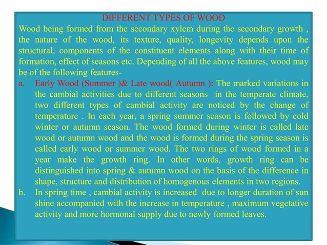 Wood-Types, properties & Importance | PDF