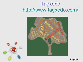 Free Powerpoint Templates
Page 29
Tagxedo
http://www.tagxedo.com/
 