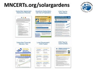 MNCERTs.org/solargardens
 