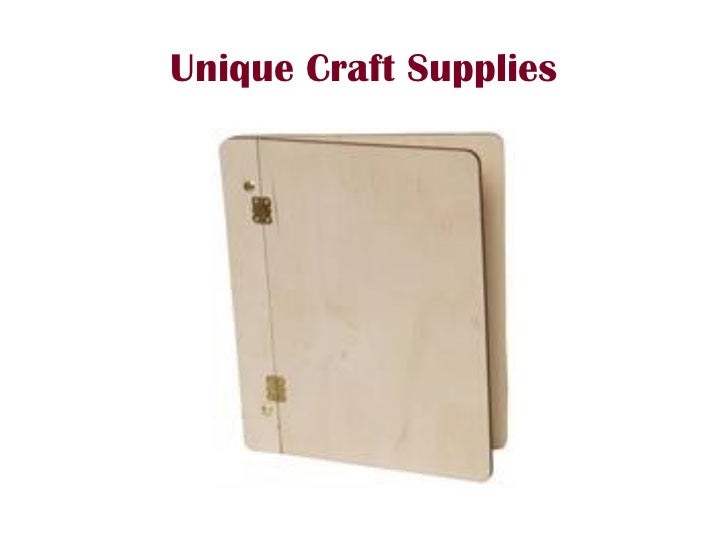 provides unique wood art and craft supplies