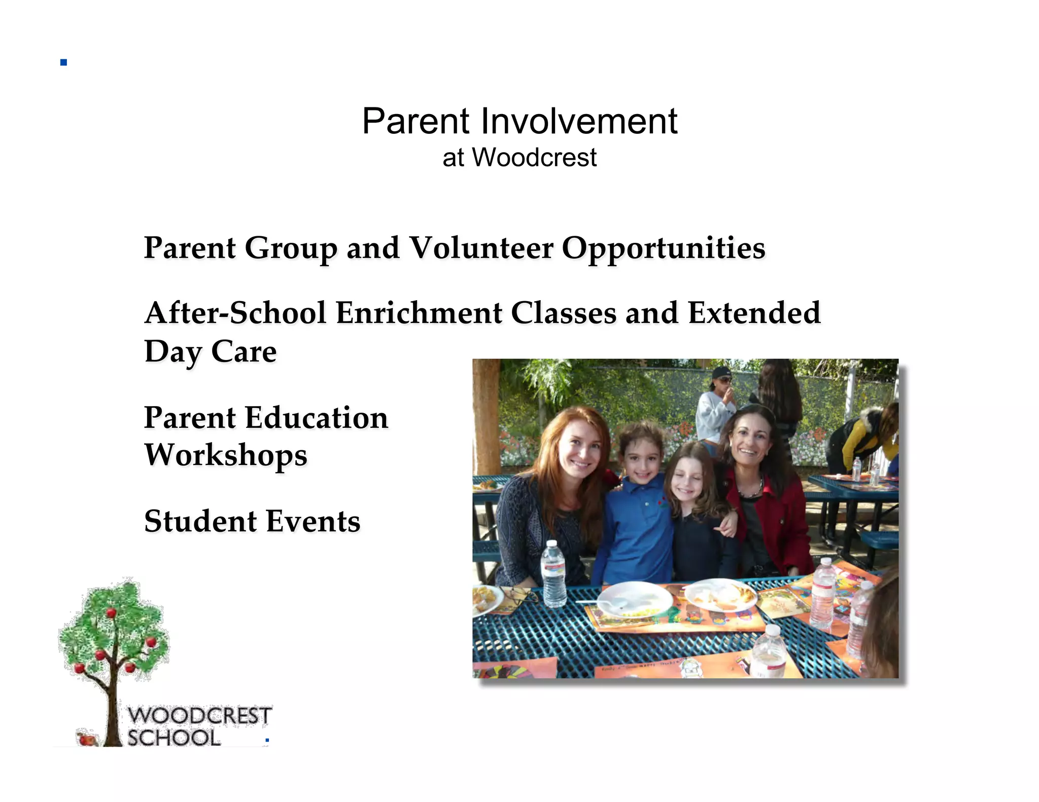 Woodcrest Elementary School Kindergarten5th Grade