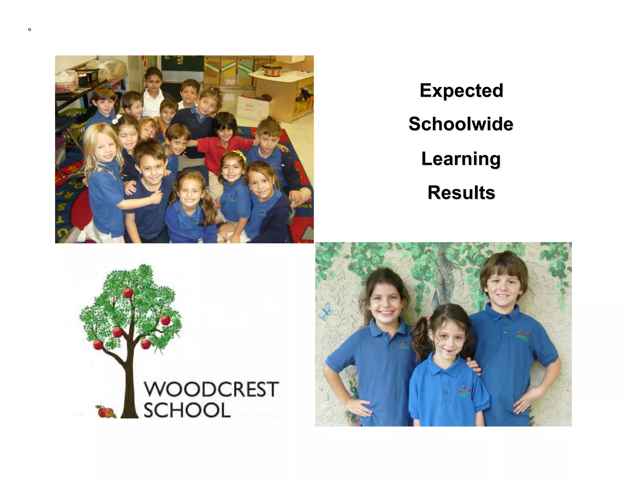 Woodcrest Elementary School Kindergarten5th Grade
