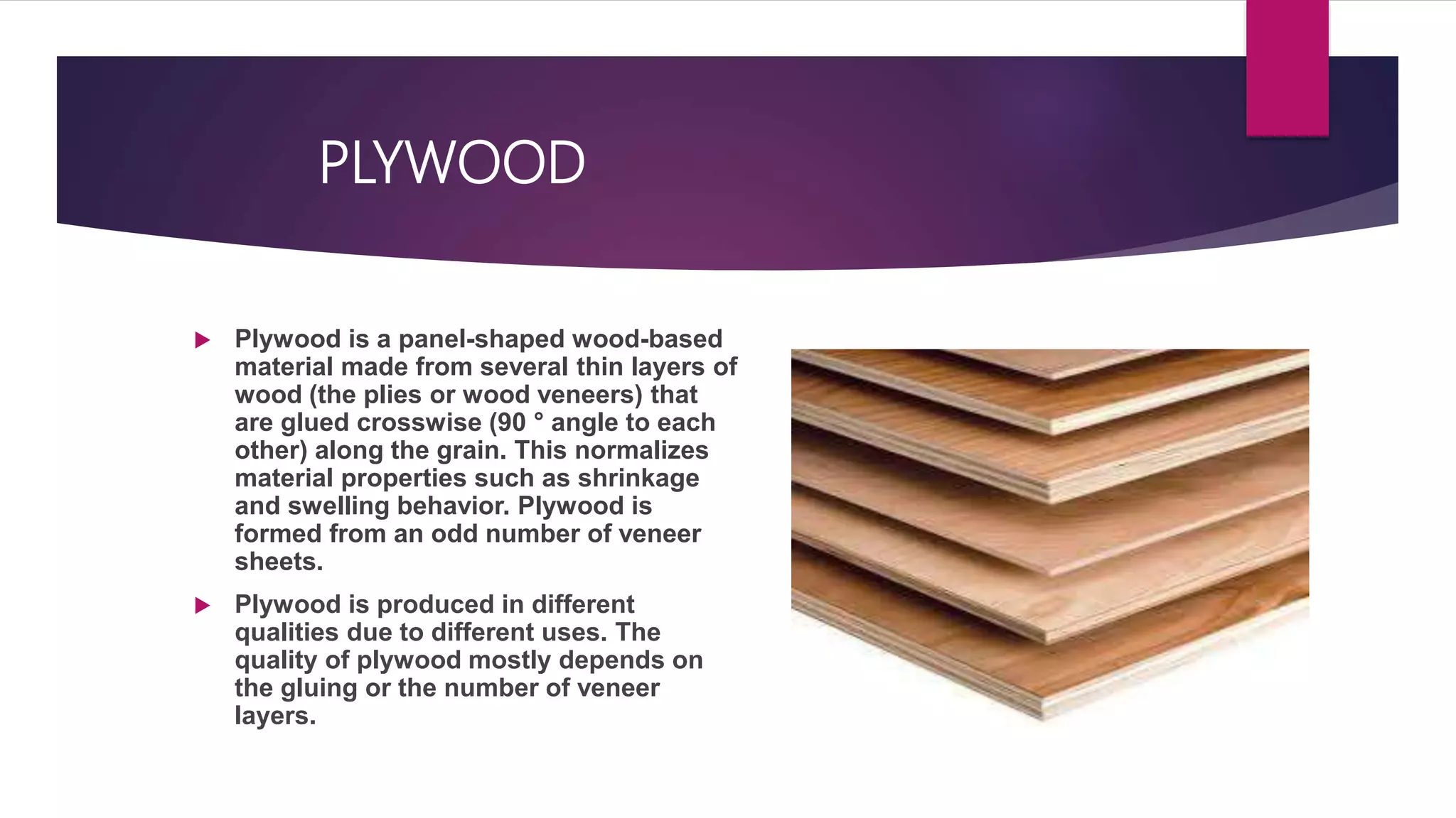 Mdp Wood Math Wood derivatives_plywood_blockboard_mdf board_partition board | PPT