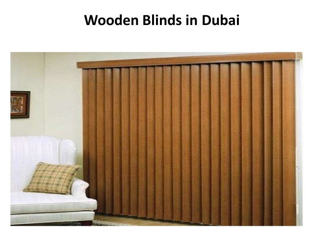 Wooden Blinds in Dubai
 