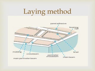 
Laying method
 