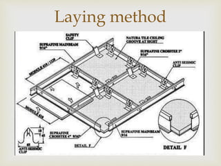 
Laying method
 