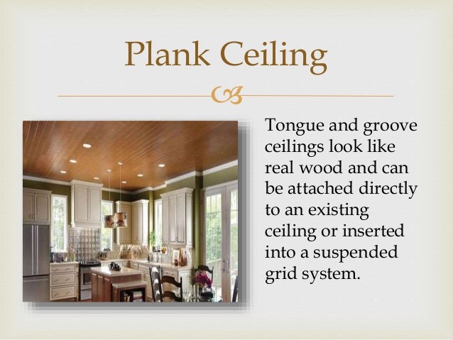 Wooden False Ciling