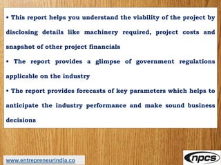 Project reports