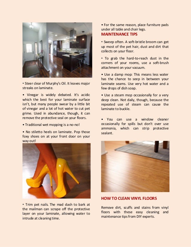 Wooden Laminate Vinyl Concrete Cork Hardwood And