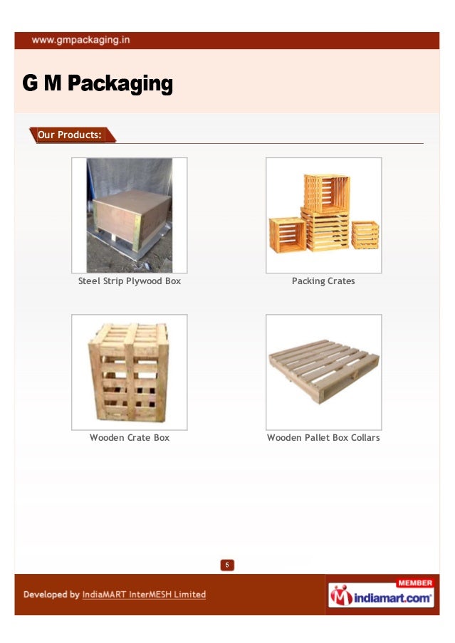 G M Packaging, Thane, Wooden Packing Material