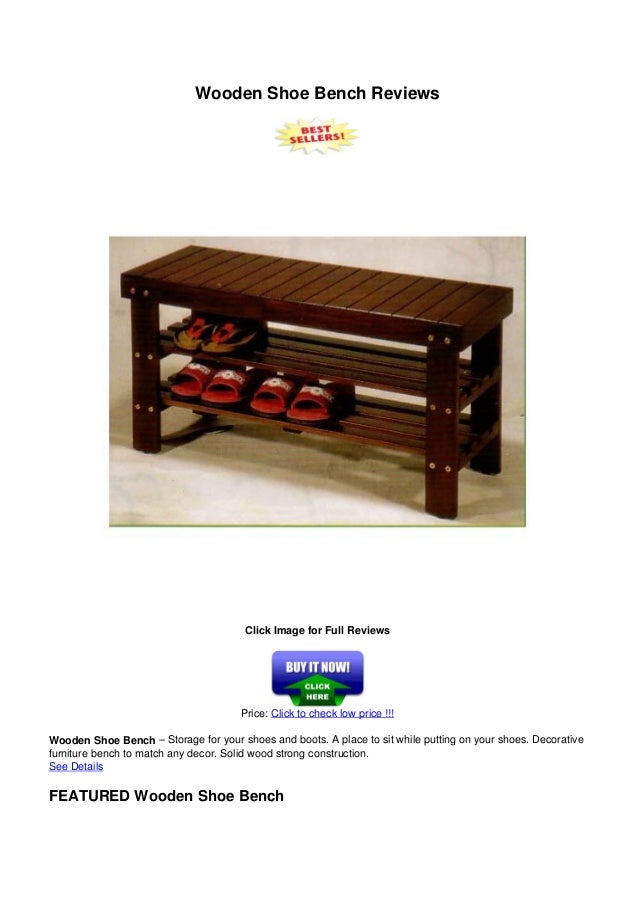 Wooden Shoe Bench Reviews