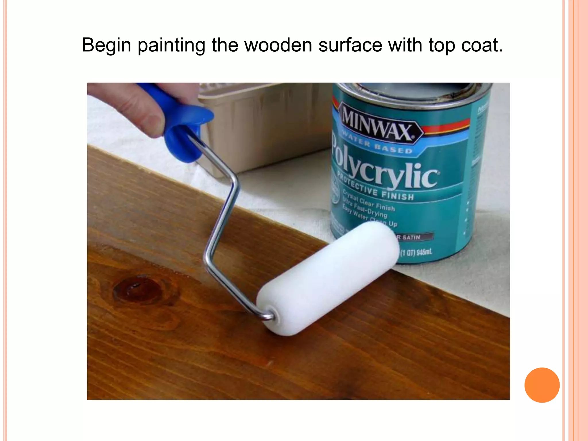 Wooden Surfaces Coloring Steps