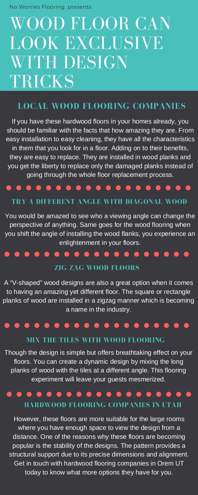 Wood Floor Can Look Exclusive With Design Tricks