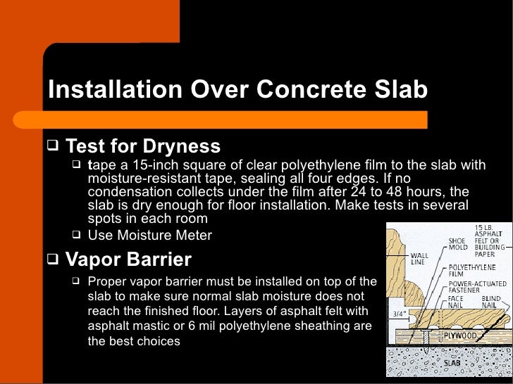 Moisture Vapor Barrier For Concrete Floors in Oregon HardWood Floors
