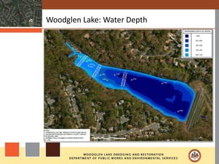 Woodglen Lake: Water Depth
 