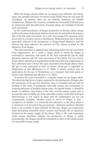 The biogas handbook - Science, production and applications | PDF
