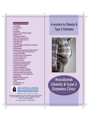 Woodlands obesity and type 2 diabetes clinic