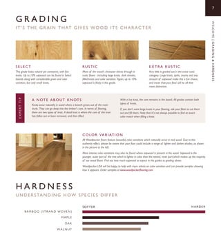 Flooring Notes Hardwood Flooring | Woodpecker Flooring | PDF