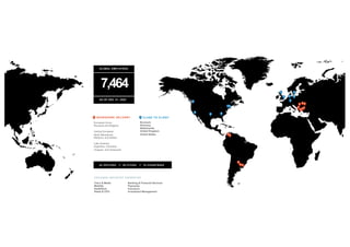 CLOSE TO CLIENT
Denmark
Germany
Netherlands
United Kingdom
United States
NEARSHORE DELIVERY
European Union:
Romania and Bulgaria
Central European:
North Macedonia,
Moldova, and Serbia
Latin America:
Argentina, Colombia,
Uruguay, and Venezuela
7,464
AS OF DEC 31, 2020
GLOBAL EMPLOYEES
AS OF MAR 31, 2020
42 OFFICES // 39 CITIES // 19 COUNTRIES
Banking & Financial Services
Payments
Insurance
Investment Management
Telco & Media
Mobility
Healthtech
Retail & CPG
FOCUSED INDUSTRY EXPERTISE
 