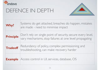 Secure by Design - Security Design Principles for the Rest of Us | PDF