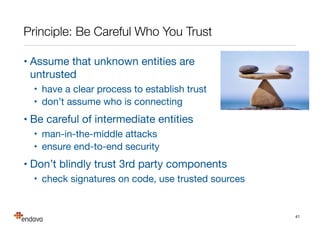 Eoin Woods

eoin.woods@endava.com 
www.eoinwoods.info 
@eoinwoodz
Questions?
 