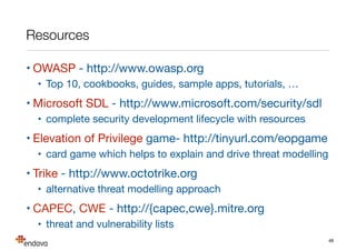 Comparing Symmetric and Public Key
48
Symmetric Key Public Key
Single shared key
A keypair needs to be generated with
public and private key
Single key needs to be shared
securely
Private key is kept secret, public key
can be freely shared
Efﬁcient computationally Really slow (~100s times slower)
Classic attack is stealing keys
Classic attack is forging public keys,
so faking identity
Big challenge is passing keys around
Big challenge is chains of trust so
you know keys (certs) are valid
 