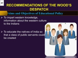 Wood's dispatch 1854 by Muhammad Kashif | PPT