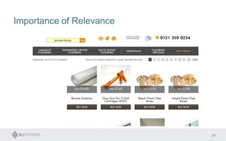 29 
Importance of Relevance 
 