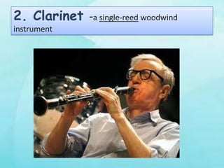 Woodwind String Instruments Woodwind instruments | PPTX