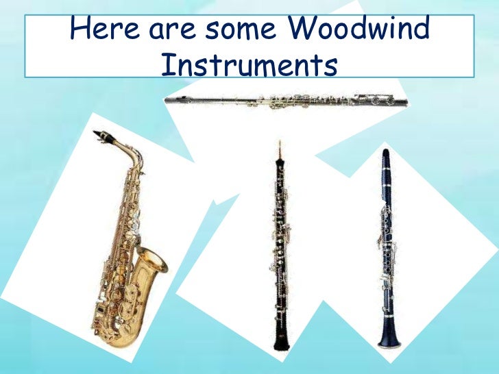 Woodwind instruments