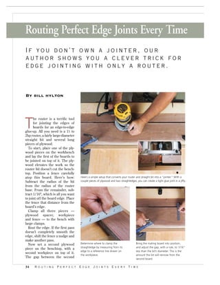 Woodworker Router Projects and Techniques | PDF