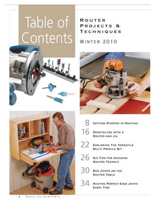 Routers and Router Tables by Randy Johnson